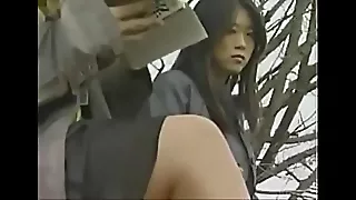 Japanese tribadic ladies involving teacher